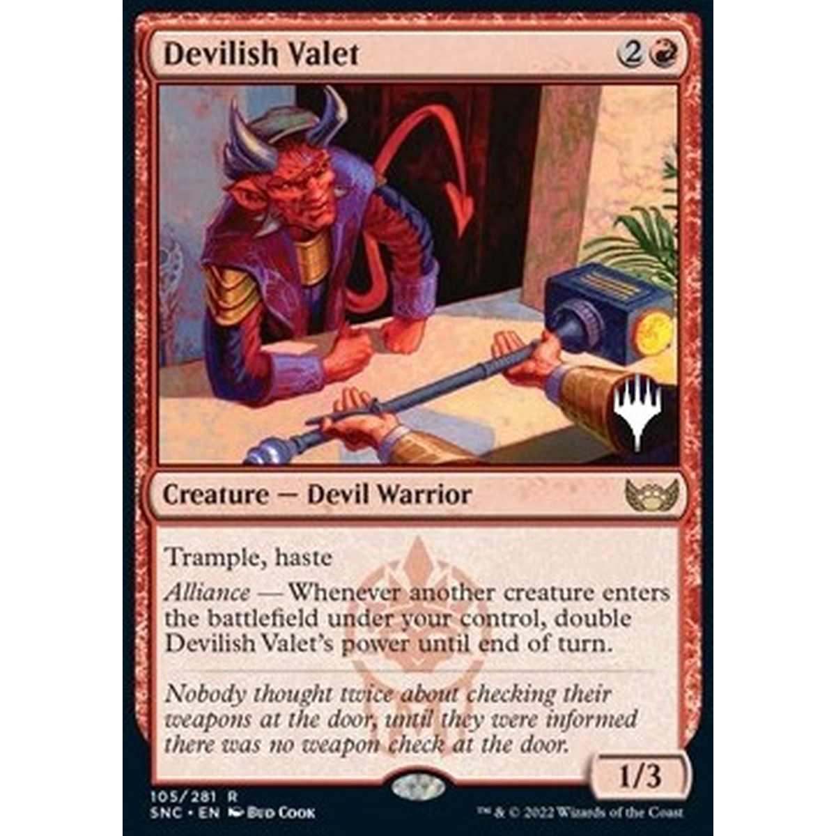 Devilish Valet (V.2) - Guardarobiere Diabolico (V.2) - [PSNC] [NM]