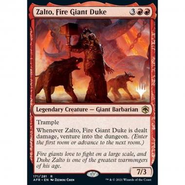 Zalto, Fire Giant Duke (V.2) - Zalto, Duca dei Giganti del Fuoco (V.2) - [PAFR] [NM]