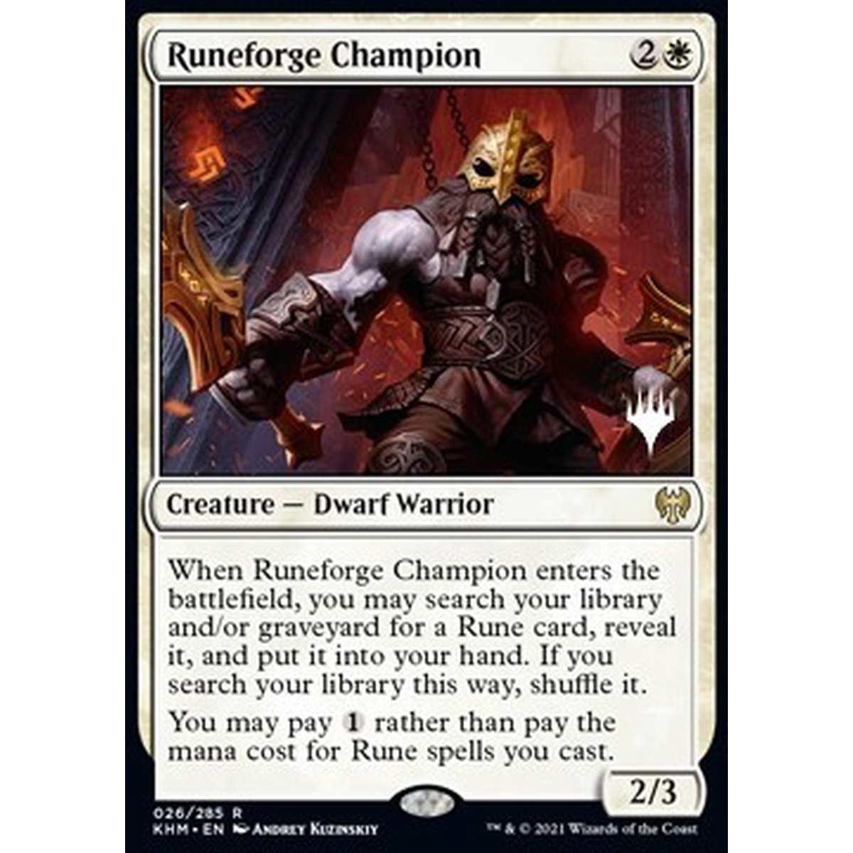 Runeforge Champion (V.2) - Campione Forgiarune (V.2) - [PKHM] [NM]