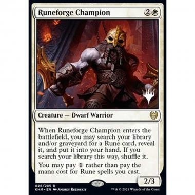 Runeforge Champion (V.2) - Campione Forgiarune (V.2) - [PKHM] [NM]