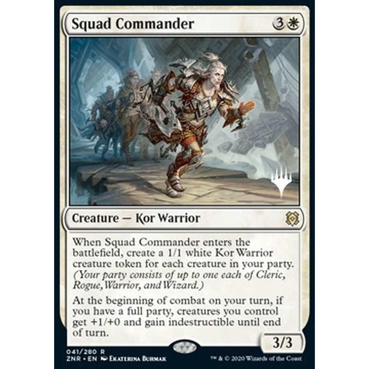 Squad Commander (V.1) - Comandante della Squadra (V.1) - [PZNR] [NM]