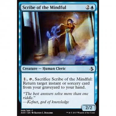 Scribe of the Mindful - Scriba del Ponderante - [AKH] [NM]