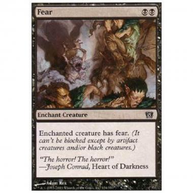 Fear - Fear - [8ED] [EX] [Foil]