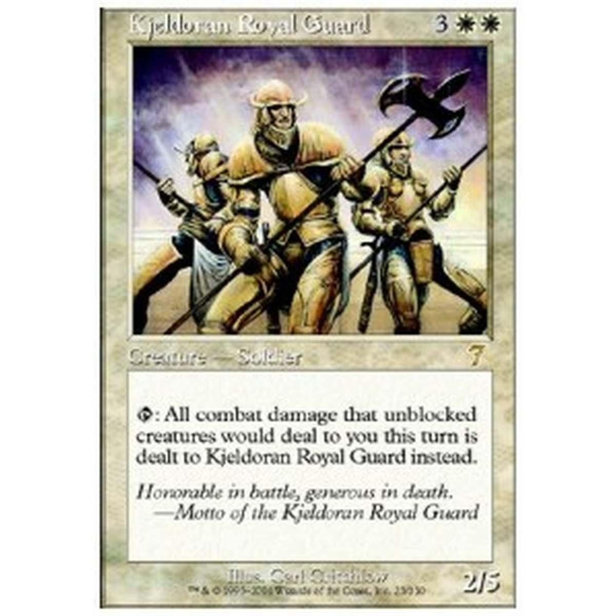 Kjeldoran Royal Guard - Guardia Reale di Kjeldor - [7ED] [EX]