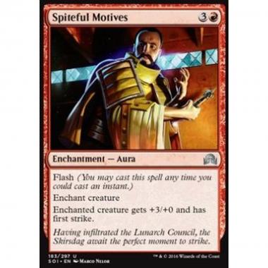 Spiteful Motives - Moventi Astiosi - [SOI] [NM] [Foil]