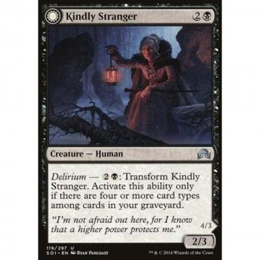 Kindly Stranger / Demon-Possessed Witch - Sconosciuta Gentile // Strega Indemoniata - [SOI] [NM] [Foil]