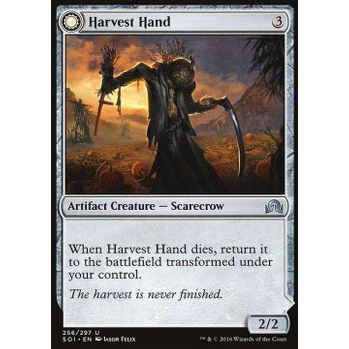 Harvest Hand / Scrounged Scythe - Mano Mietitrice // Falce Sottratta - [SOI] [NM] [Foil]