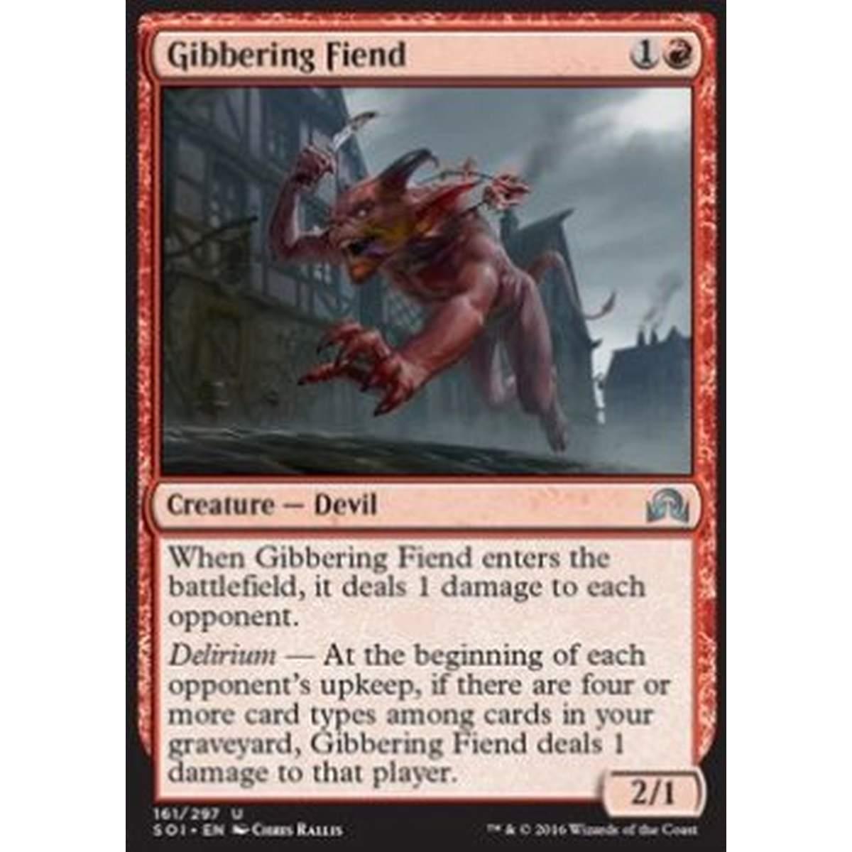 Gibbering Fiend - Immondo Farfugliante - [SOI] [NM] [Foil]