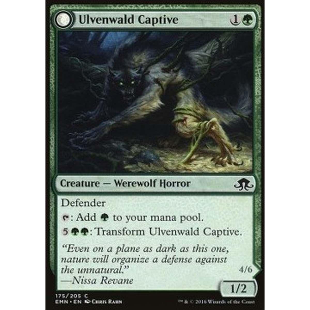 Ulvenwald Captive / Ulvenwald Abomination - Prigioniero di Ulvenwald / Abominio di Ulvenwald - [EMN] [NM] [Foil]