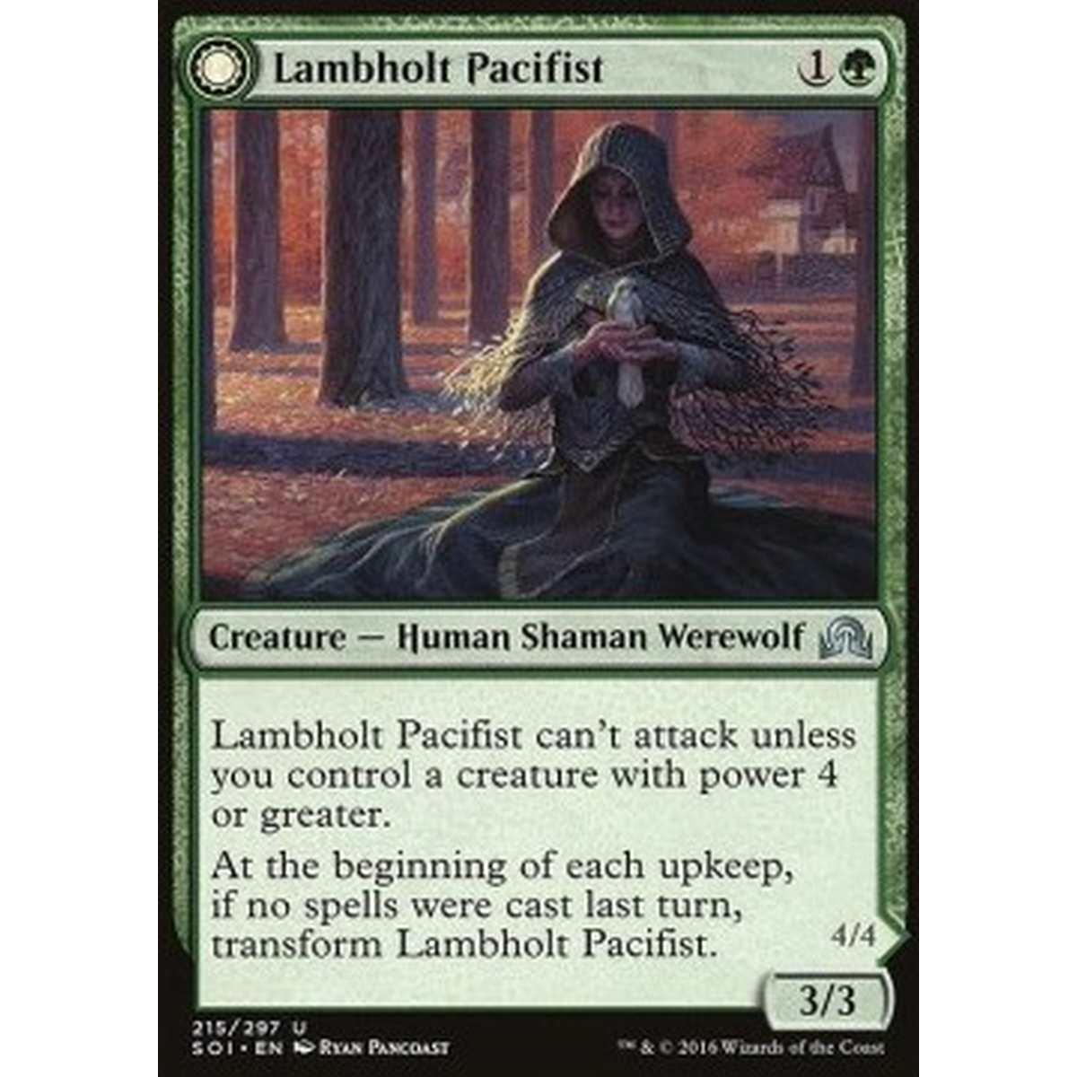 Lambholt Pacifist / Lambholt Butcher - Pacifista di Lambholt // Macellaia di Lambholt - [SOI] [NM]
