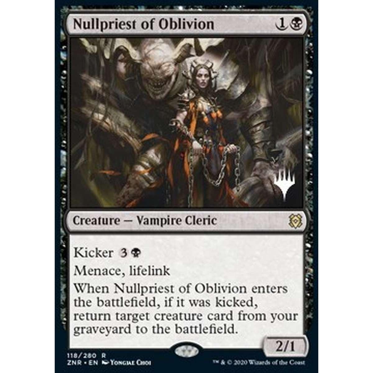 Nullpriest of Oblivion (V.1) - Sacerdotessa dei Nulli dell'Oblio (V.1) - [PZNR] [NM]