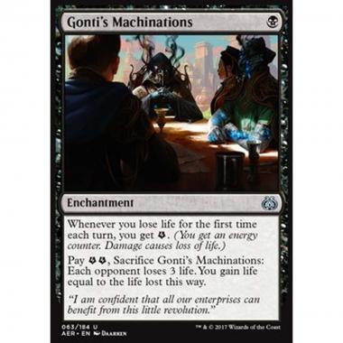 Gonti's Machinations - Macchinazioni di Gonti - [AER] [NM]