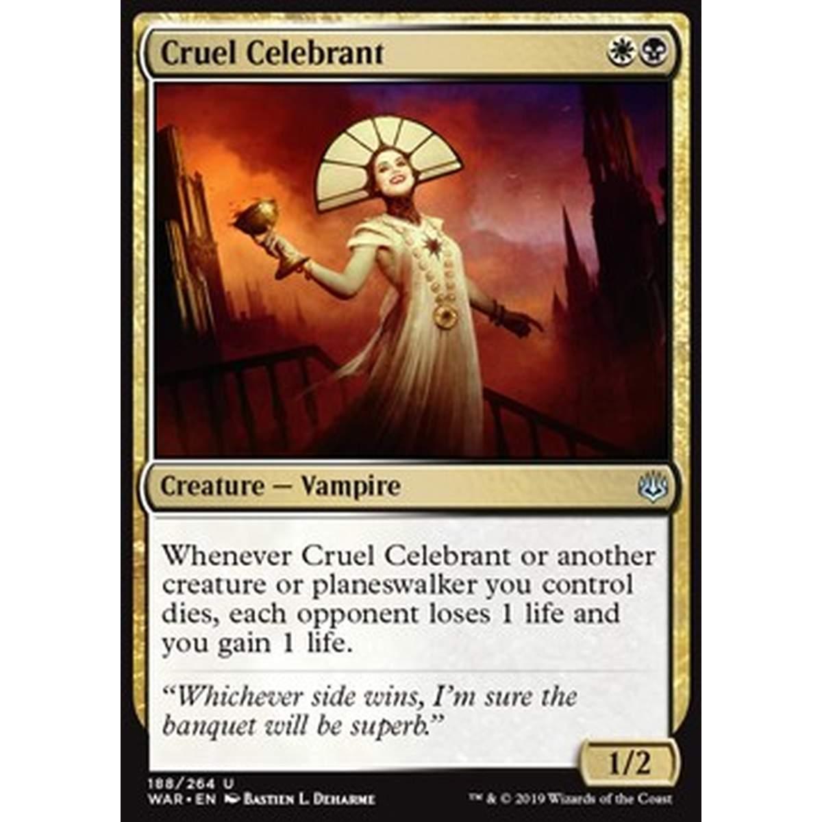 Cruel Celebrant - Cruel Celebrant - [WAR] [NM]