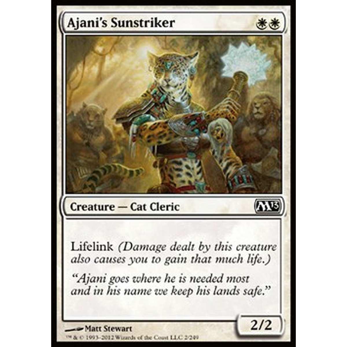 Ajani's Sunstriker - Protettrice Solare di Ajani - [M13] [NM]