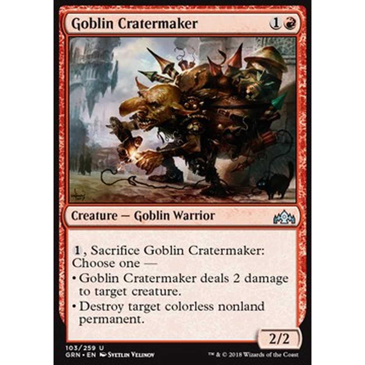 Goblin Cratermaker - Goblin Cratermaker - [GRN] [NM]