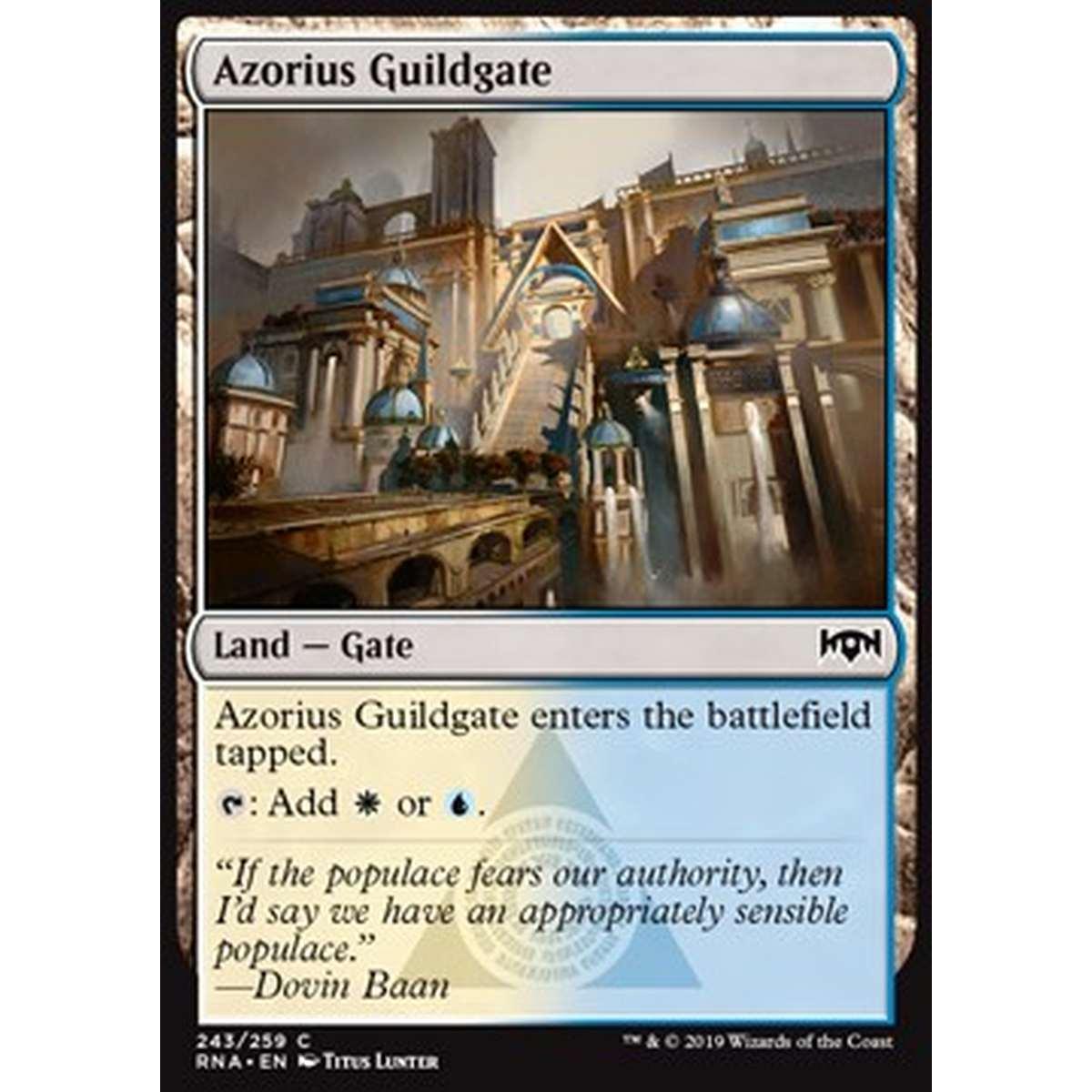 Azorius Guildgate (V.1) - Cancello della Gilda Azorius (V.1) - [RNA] [NM]