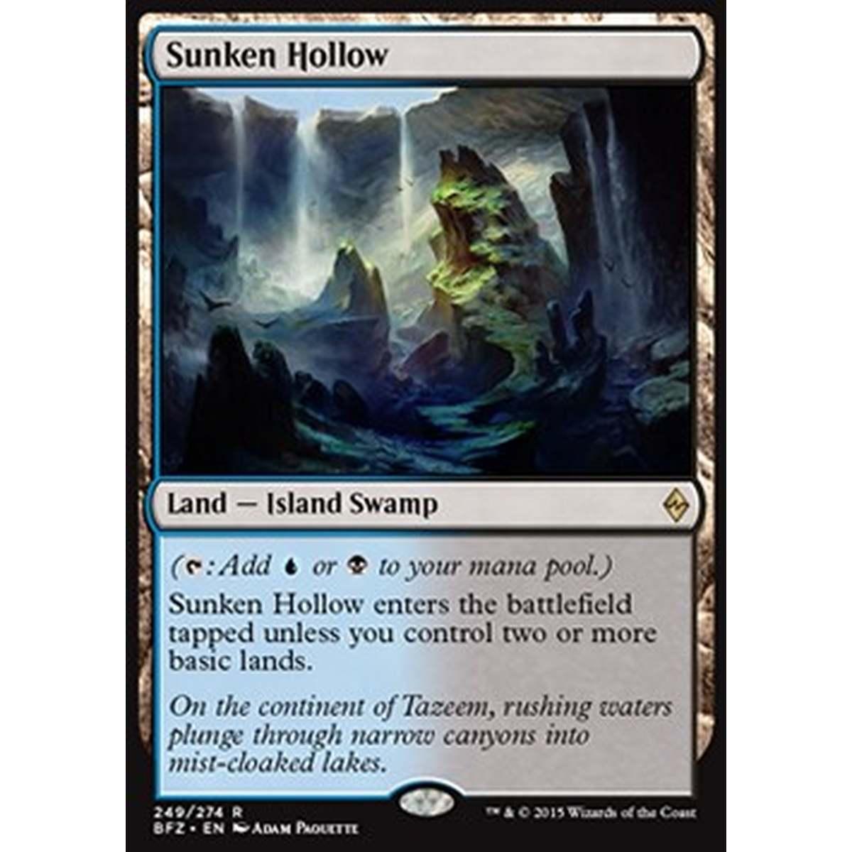 Sunken Hollow - Conca Infossata - [BFZ] [EX]