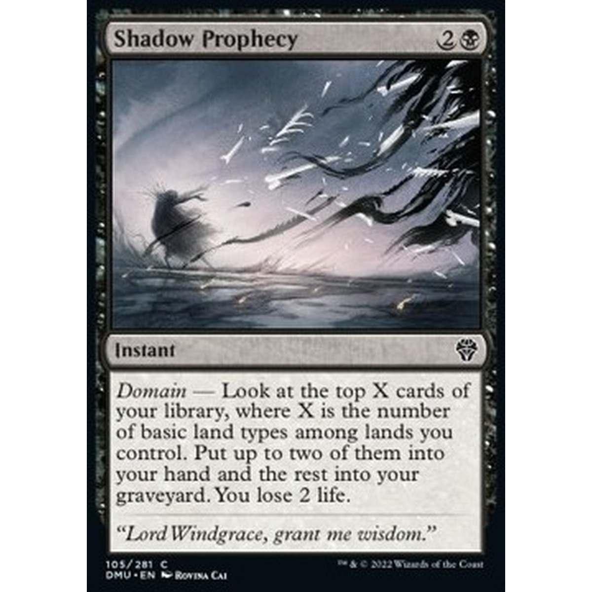 Shadow Prophecy - Shadow Prophecy - [DMU] [NM]
