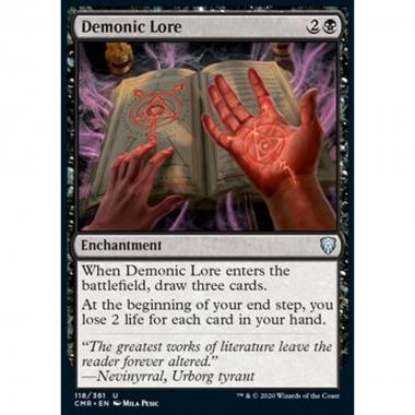 Demonic Lore - Demonic Lore - [CMR] [NM] [Foil]