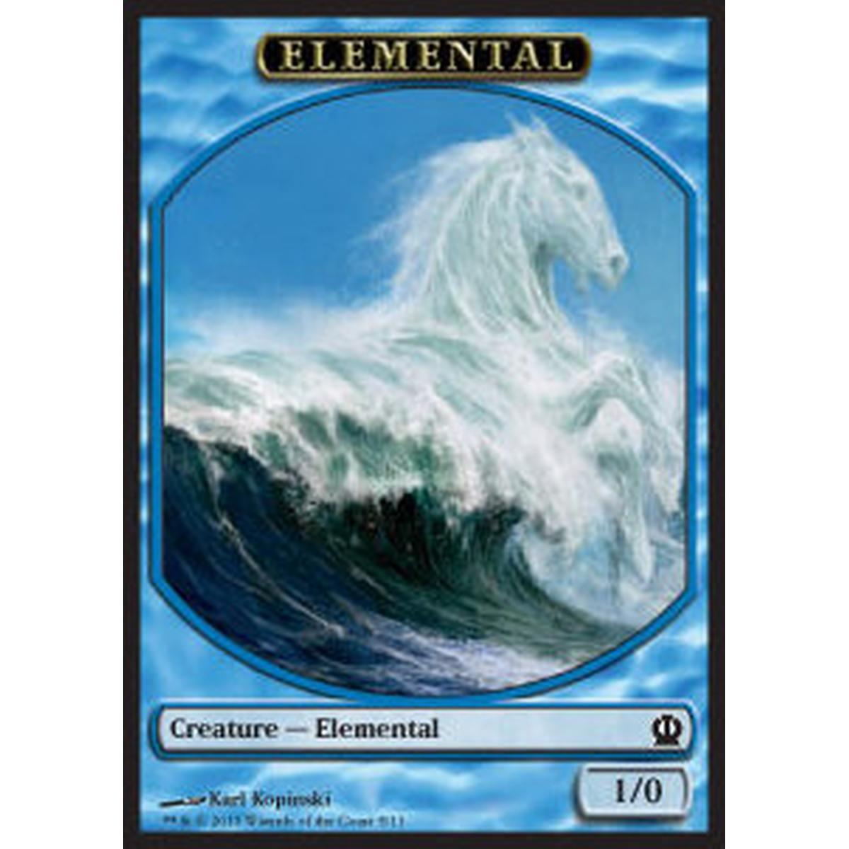 Elemental Token (Blue 1/0) - Elemental Token (Blue 1/0) - [THS] [NM]