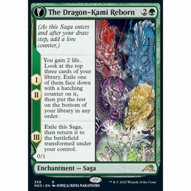 The Dragon-Kami Reborn // Dragon-Kami's Egg (V.1) - La Rinascita dei Kami Drago // Uovo di Kami Drago (V.1) - [XNEO] [NM]