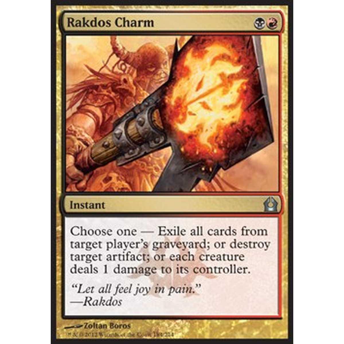 Rakdos Charm - Talismano Rakdos - [RTR] [NM]