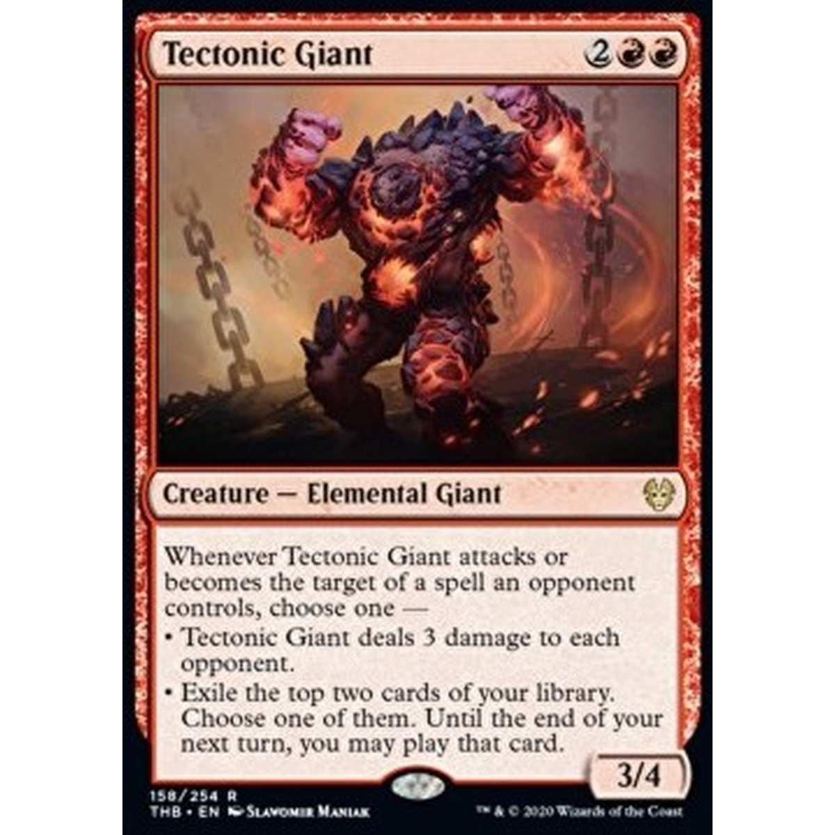 Tectonic Giant - Gigante Tettonico - [THB] [NM]