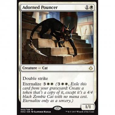 Adorned Pouncer - Assalitore Ornato - [HOU] [NM]