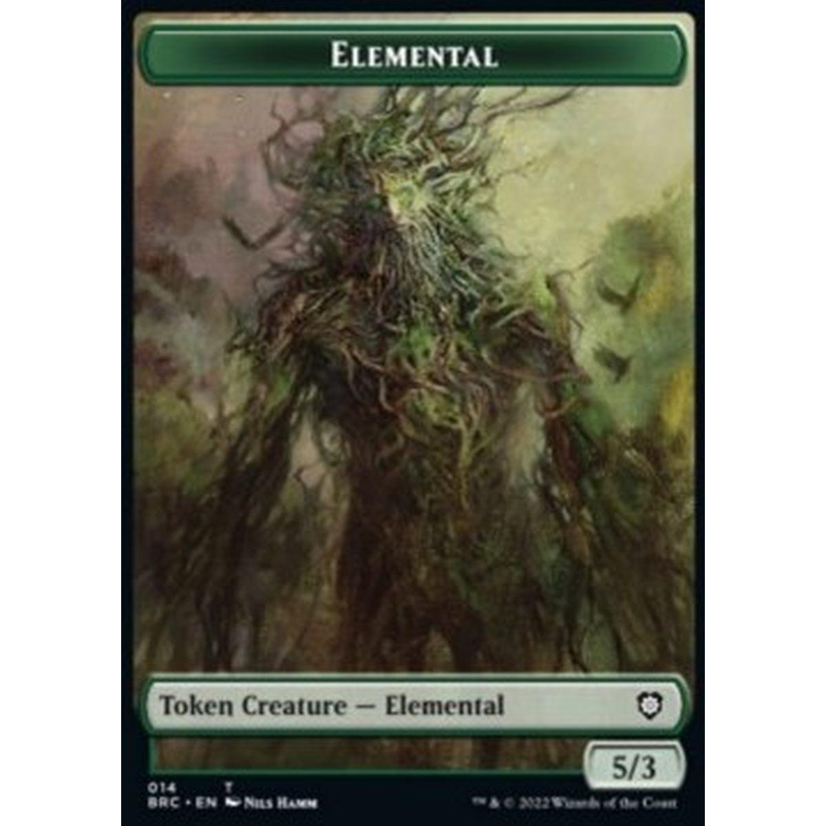Elemental Token (G 5/3) // Powerstone - Elemental Token (G 5/3) // Powerstone - [XBRC] [NM] [Foil]