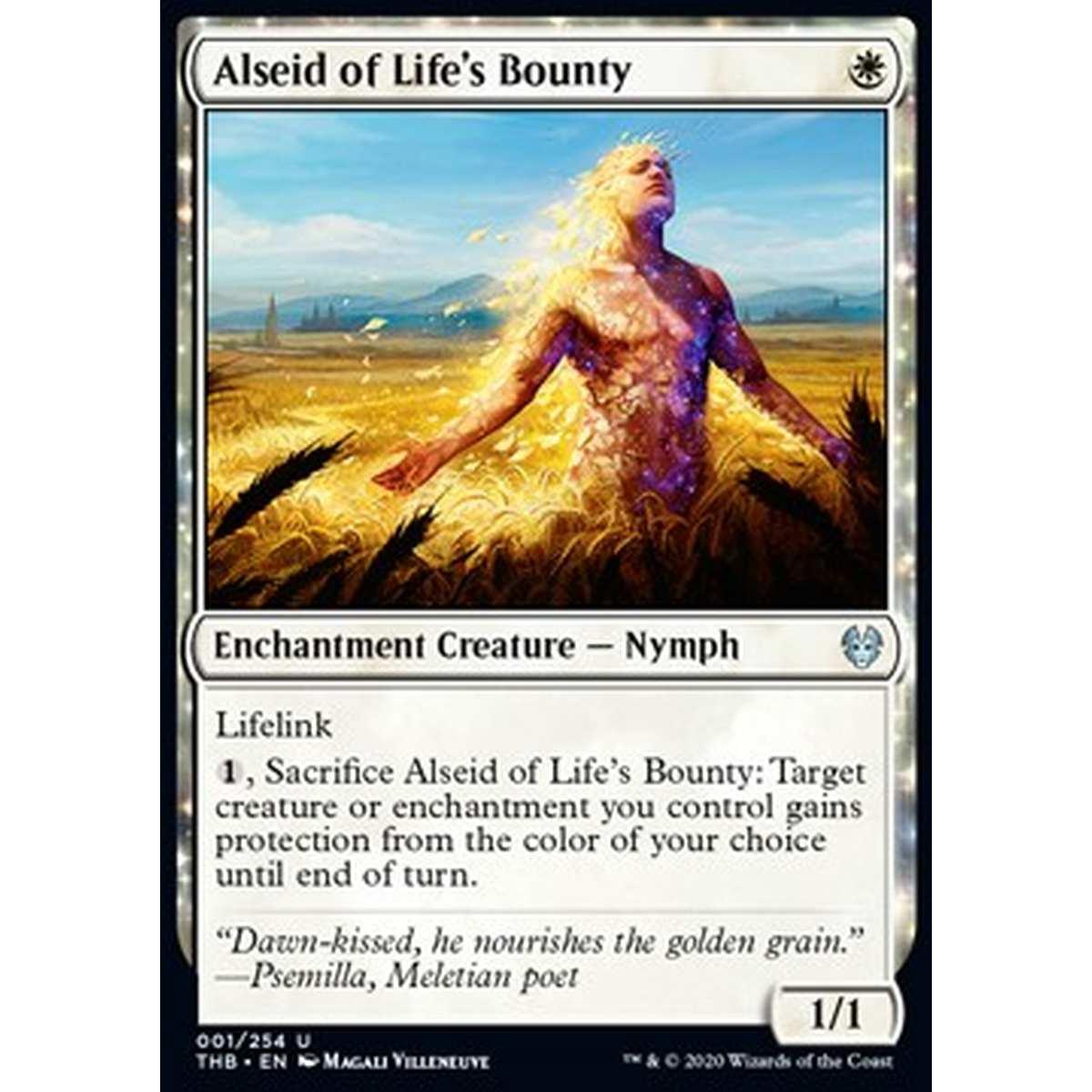Alseid of Life's Bounty - Alseide dell'Abbondanza Vitale - [THB] [NM]