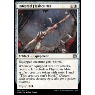 Infested Fleshcutter - Infested Fleshcutter - [ONE] [NM] [Foil]