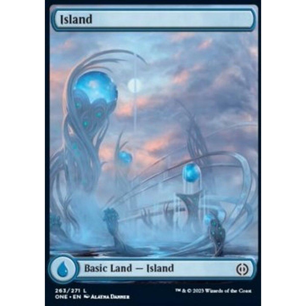 Island (V.1) - Island (V.1) - [ONE] [NM] [Foil]