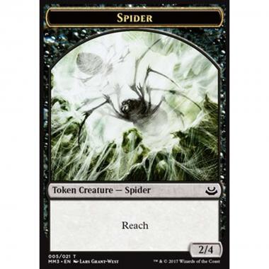 Spider Token (Black 2/4) - Spider Token (Black 2/4) - [MM3] [NM]
