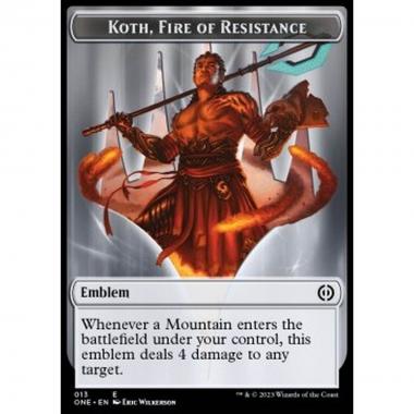 Koth, Fire of Resistance Emblem - Koth, Fire of Resistance Emblem - [XONE] [NM]