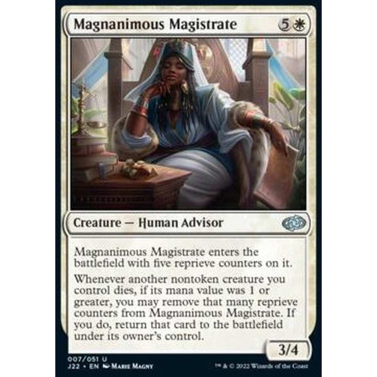 Magnanimous Magistrate - Magnanimous Magistrate - [J22] [NM]