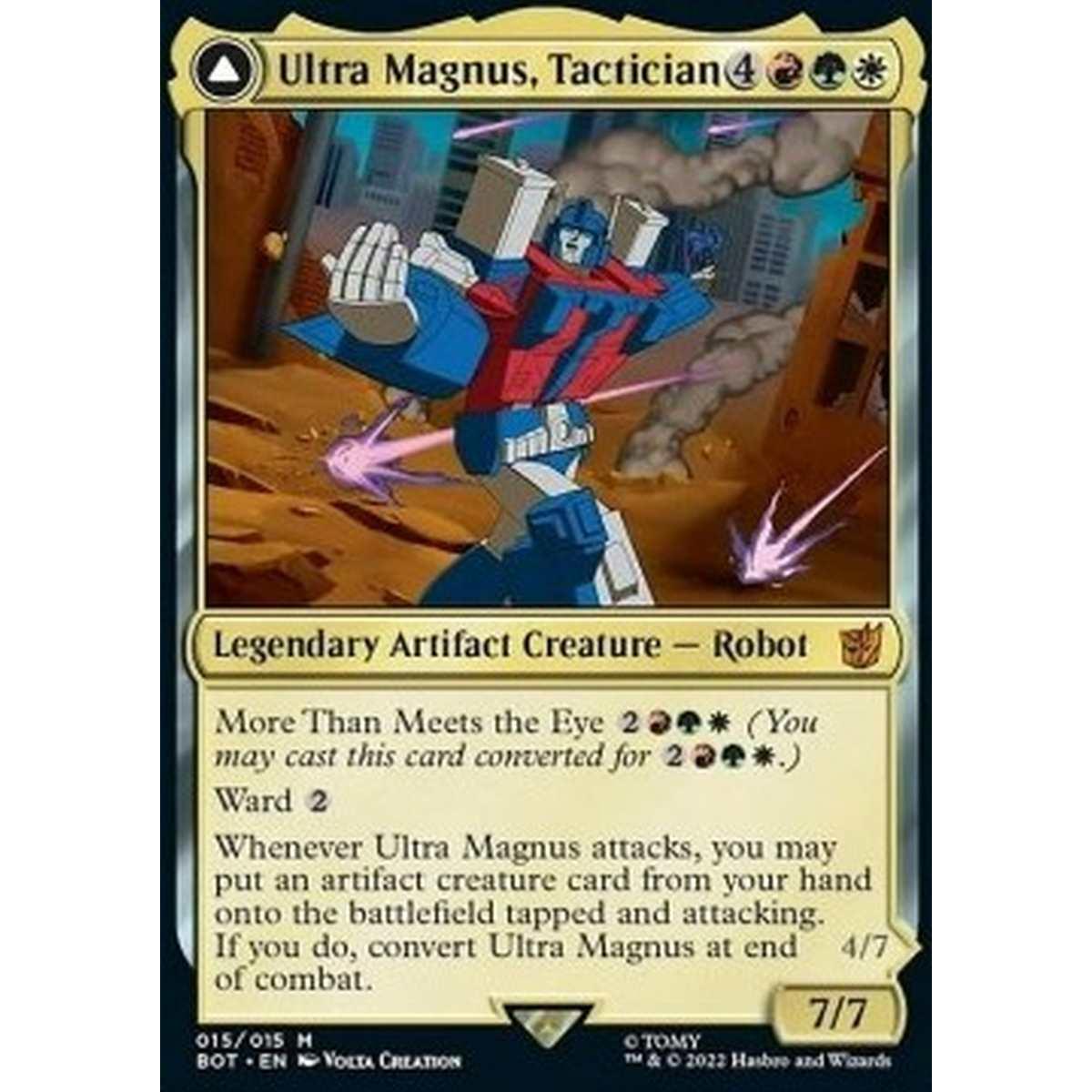 Ultra Magnus, Tactician // Ultra Magnus, Armored Carrier (V.1) - Ultra Magnus, Tactician // Ultra Magnus, Armored Carrier (V.1) - [BOT] [NM]