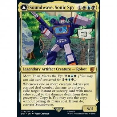 Soundwave, Sonic Spy // Soundwave, Superior Captain (V.1) - Soundwave, Sonic Spy // Soundwave, Superior Captain (V.1) - [BOT] [NM]