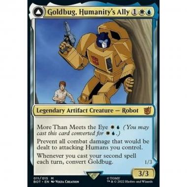 Goldbug, Humanity's Ally // Goldbug, Scrappy Scout (V.1) - Goldbug, Humanity's Ally // Goldbug, Scrappy Scout (V.1) - [BOT] [NM]