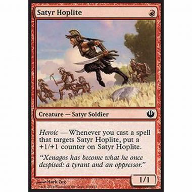 Satyr Hoplite - Satiro Oplita - [JOU] [NM]