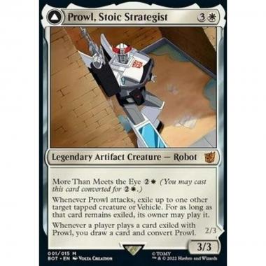 Prowl, Stoic Strategist // Prowl, Pursuit Vehicle (V.1) - Prowl, Stoic Strategist // Prowl, Pursuit Vehicle (V.1) - [BOT] [NM]