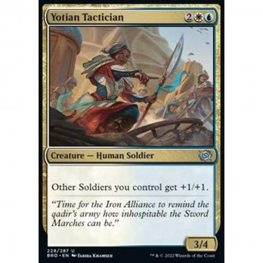 Yotian Tactician - Yotian Tactician - [BRO] [NM] [Foil]