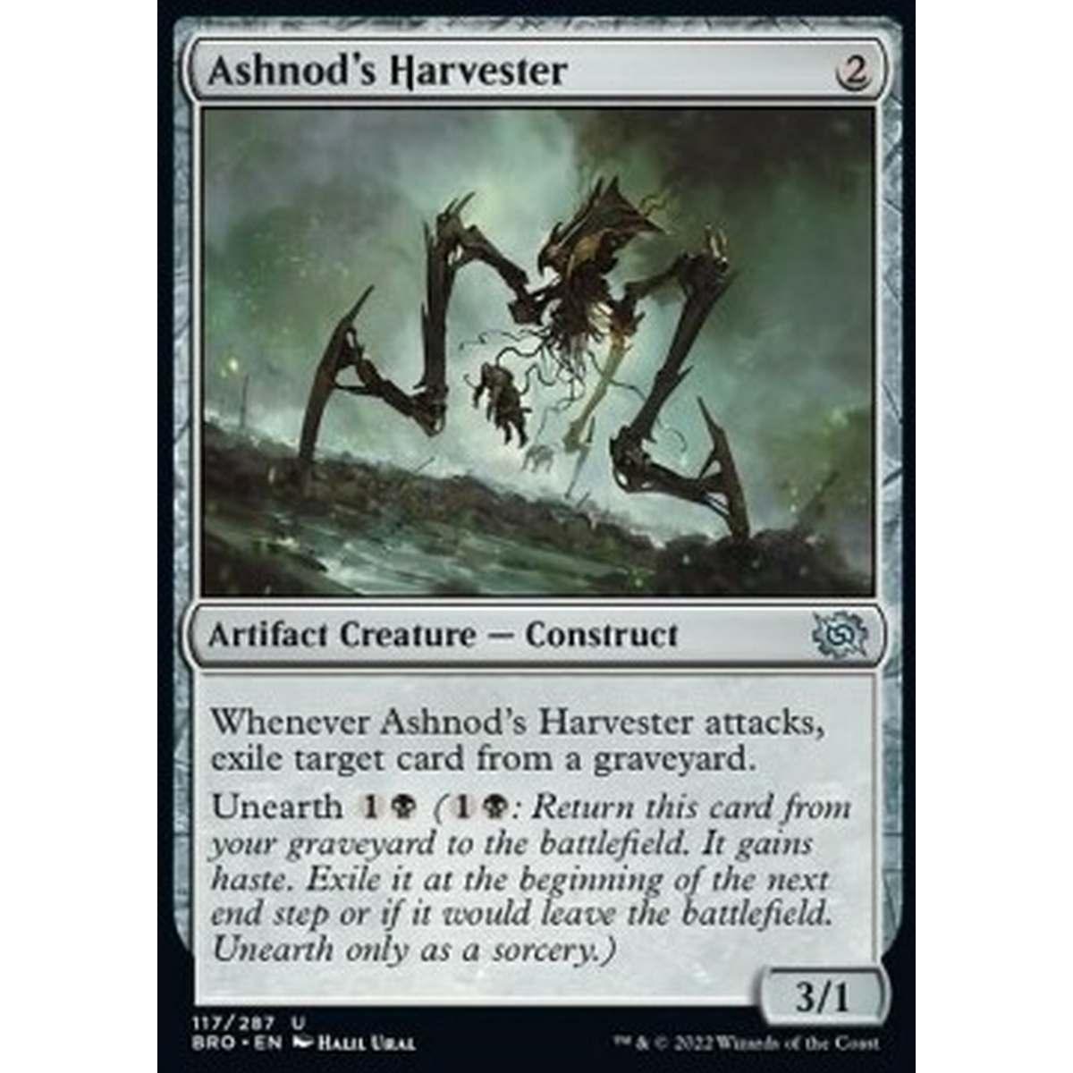 Ashnod's Harvester - Ashnod's Harvester - [BRO] [NM] [Foil]