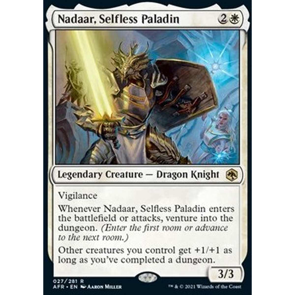 Nadaar, Selfless Paladin - Nadaar, Selfless Paladin - [AFR] [NM]