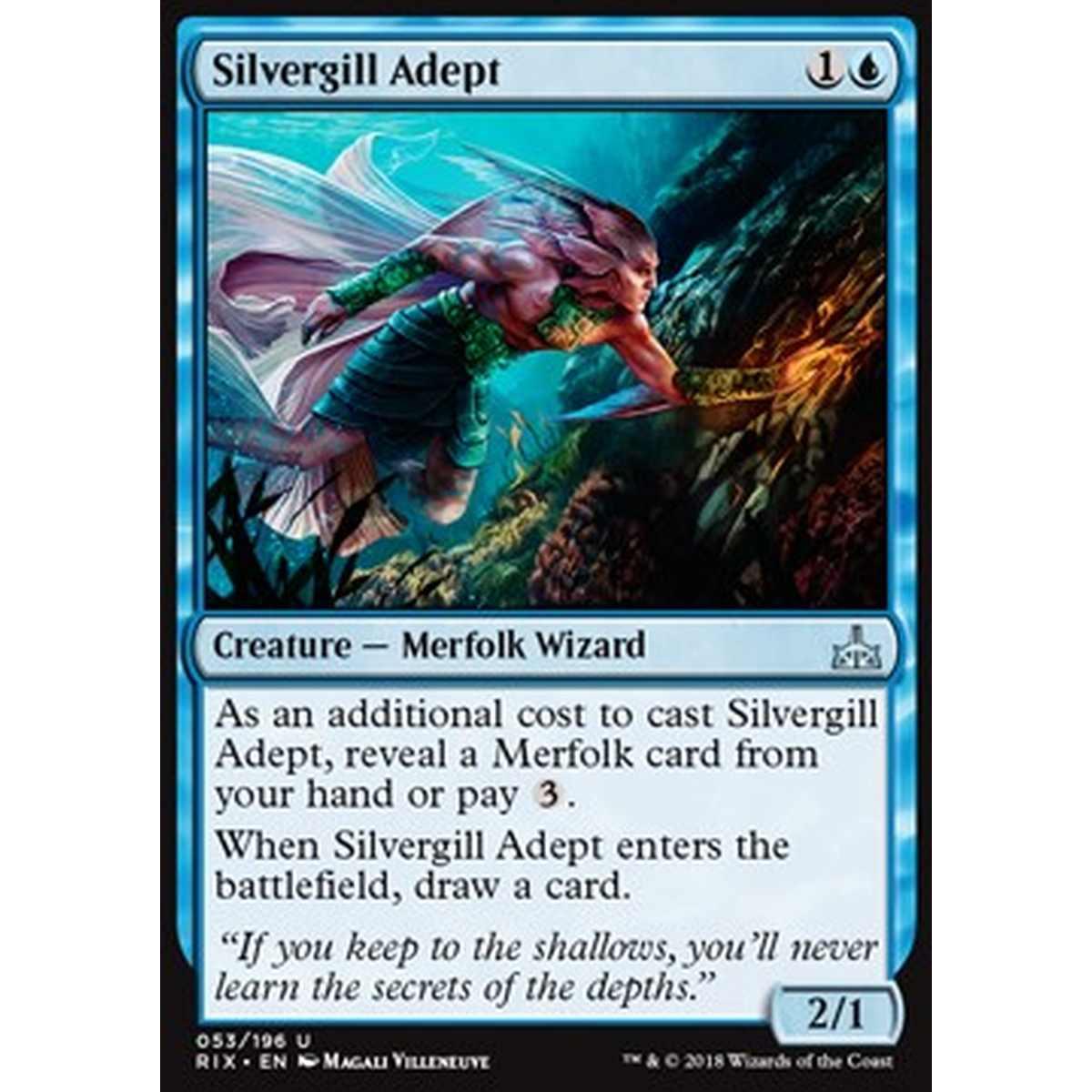 Silvergill Adept - Silvergill Adept - [RIX] [NM]