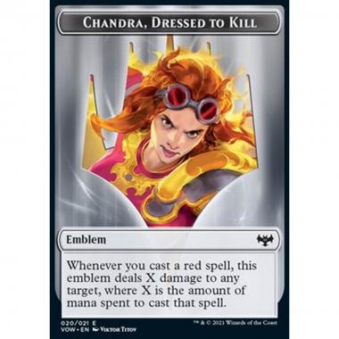 Chandra, Dressed to Kill Emblem - Chandra, Dressed to Kill Emblem - [XVOW] [NM]