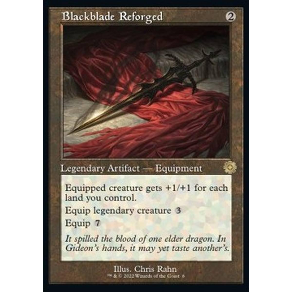 Blackblade Reforged (V.1) - Blackblade Riforgiata (V.1) - [BRR] [NM]