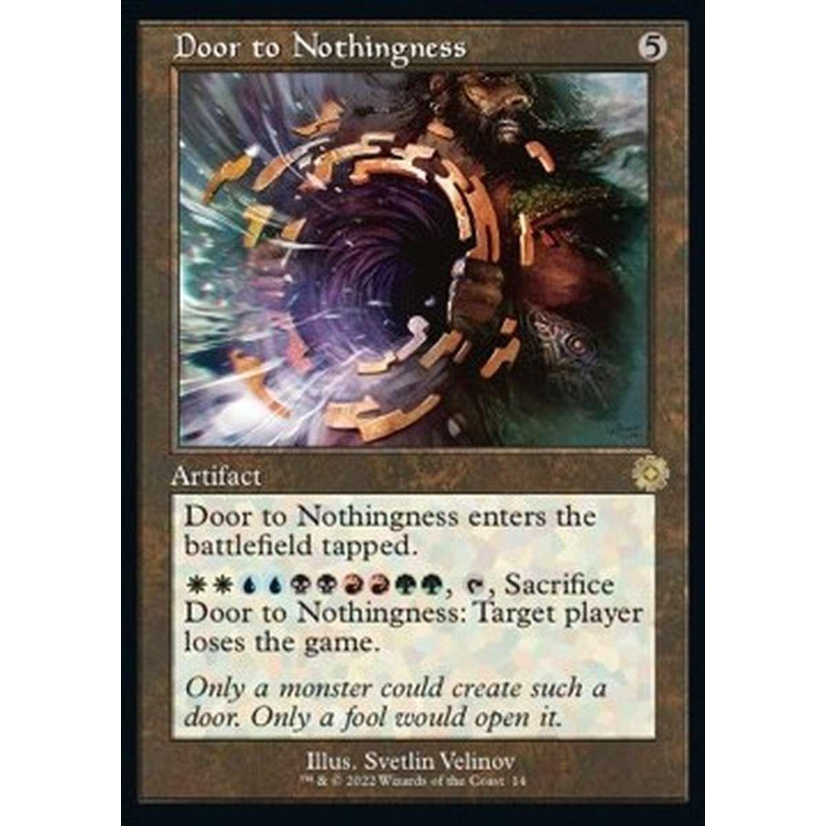 Door to Nothingness (V.1) - Porta sul Nulla (V.1) - [BRR] [NM]