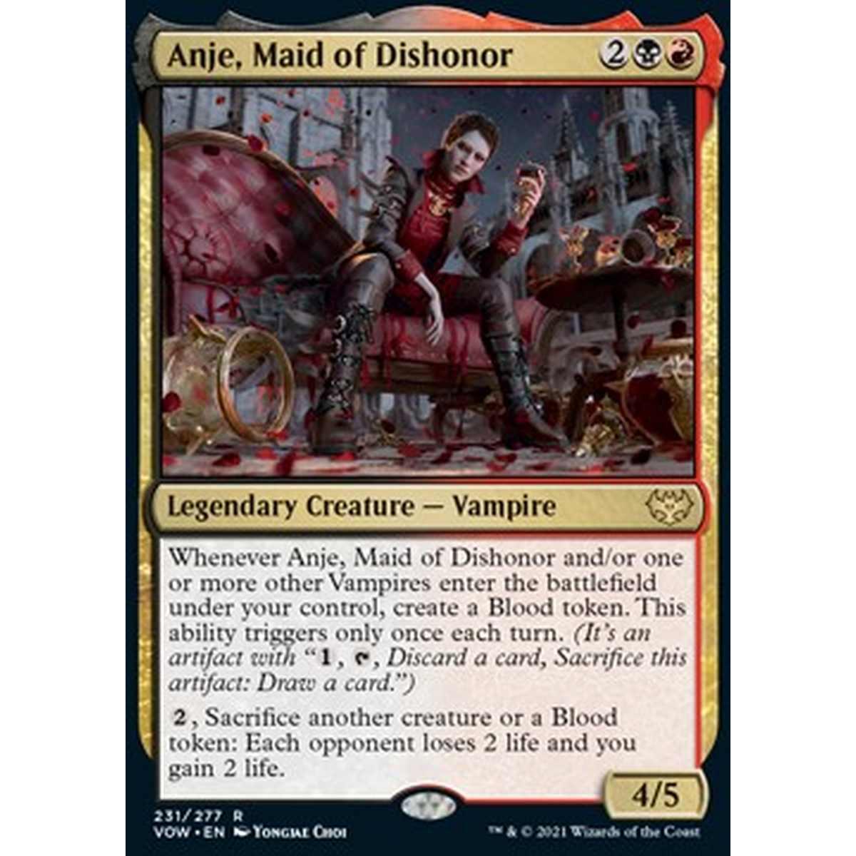 Anje, Maid of Dishonor - Anje, Maid of Dishonor - [VOW] [NM]