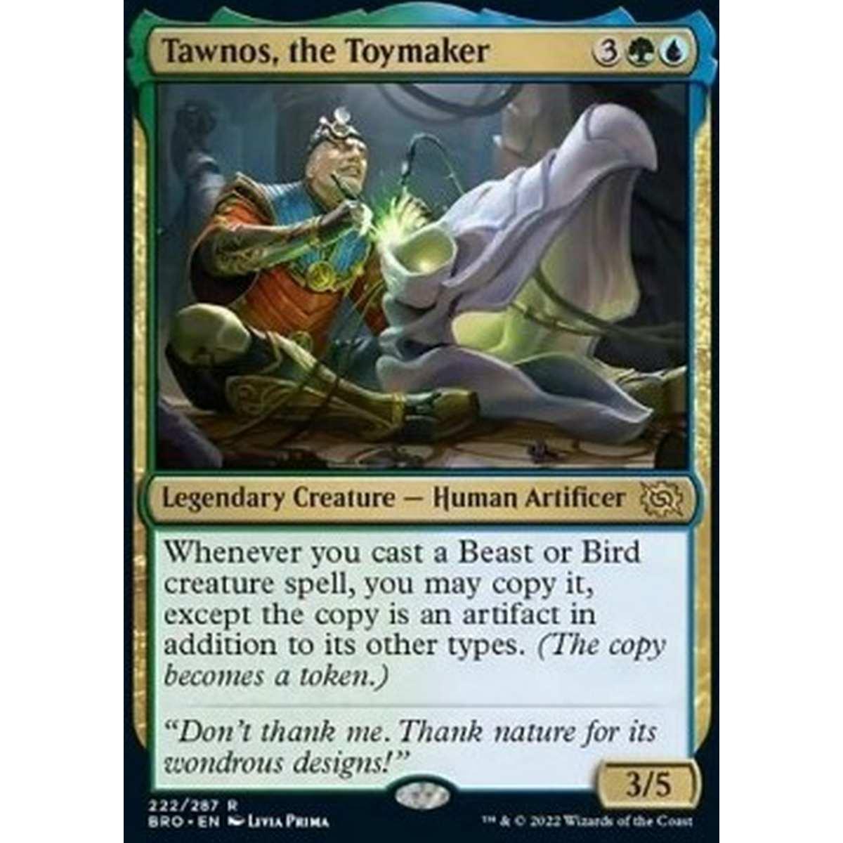 Tawnos, the Toymaker - Tawnos, il Giocattolaio - [BRO] [NM]