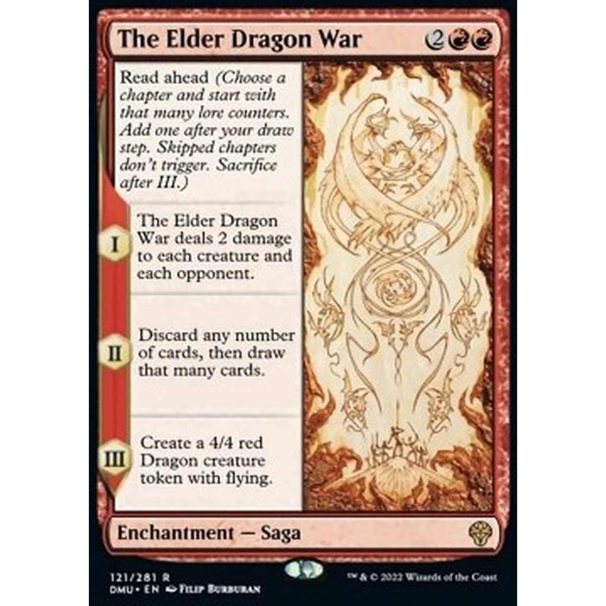 The Elder Dragon War - The Elder Dragon War - [DMU] [NM]